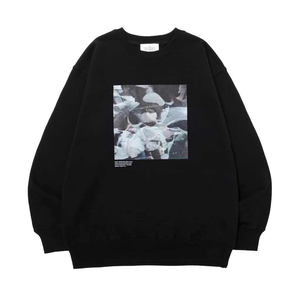 CREW SWEAT 03 BLACK